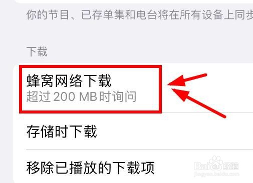 iPhone14如何打开博客软件的蜂窝数据下载
