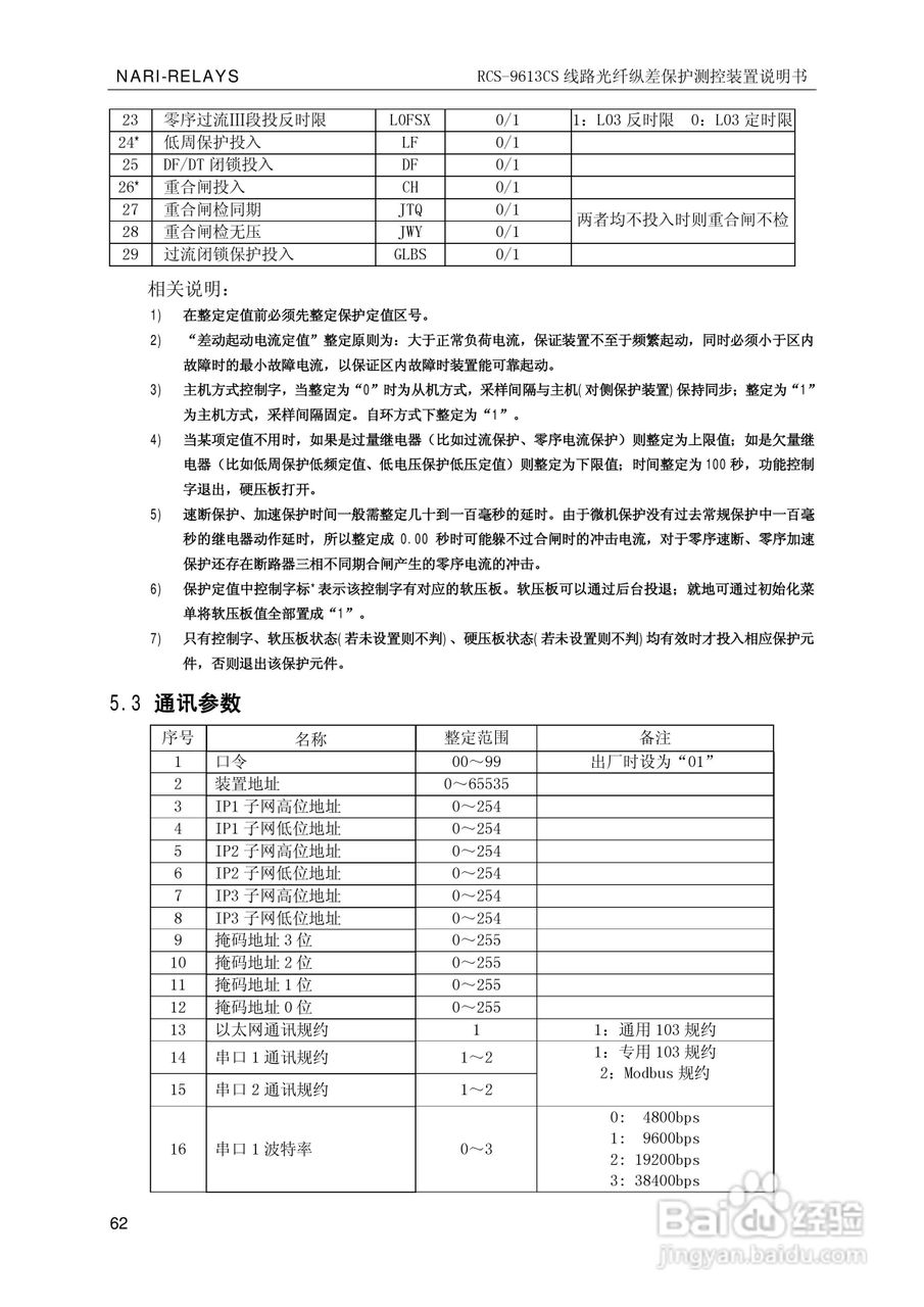 南瑞继保RCS-9681CS变压器后备保护测控装置说明书:[7]