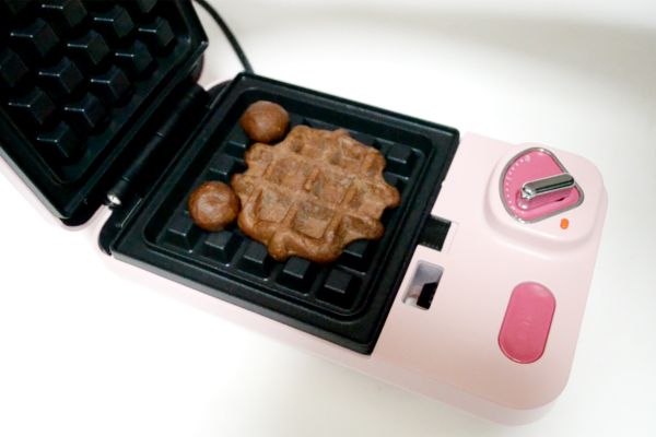 布朗熊卡通华夫饼