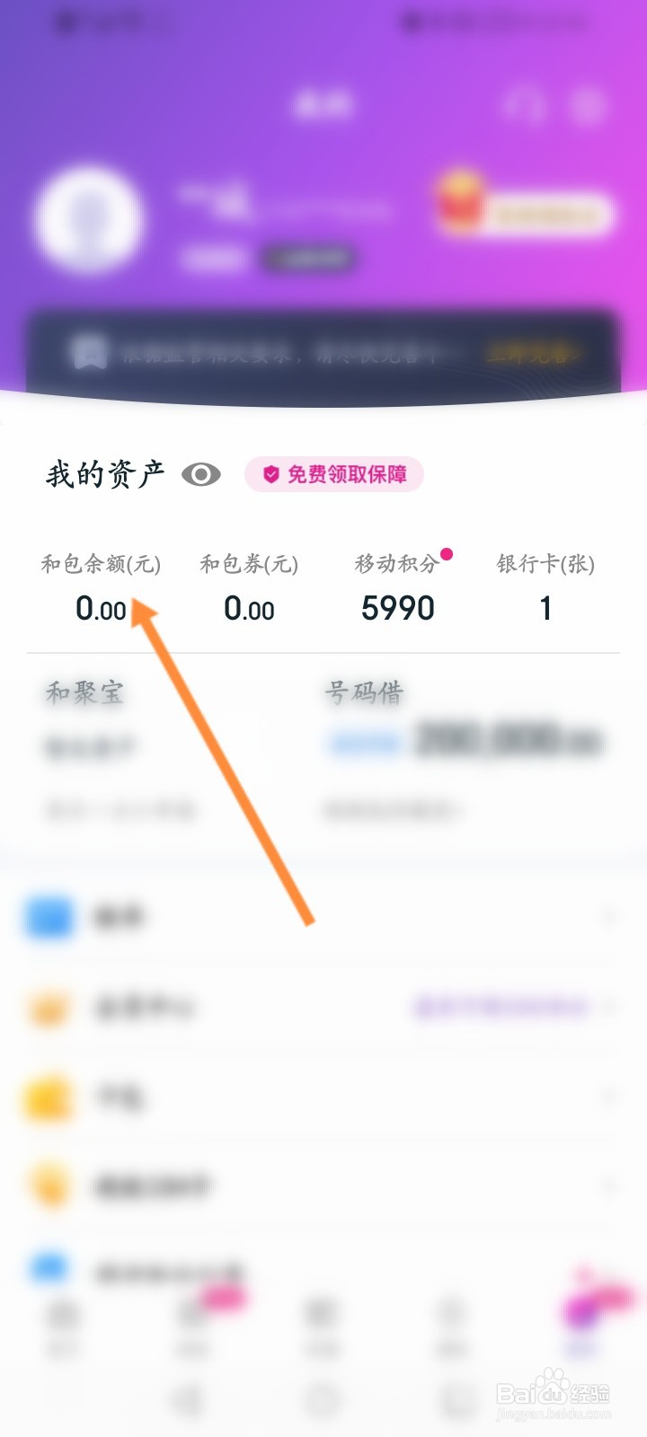 和包软件怎么进行充值