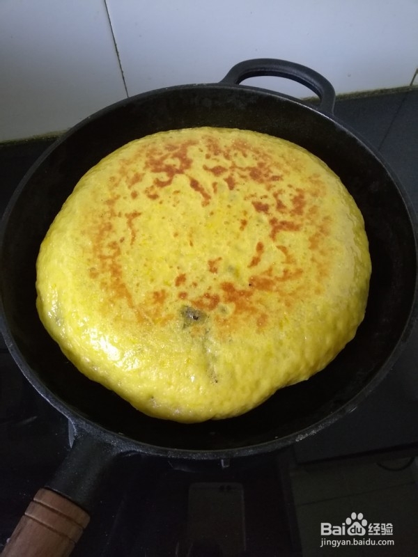 南瓜黑芝麻千层饼