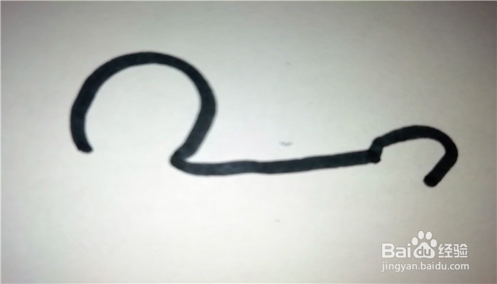 怎么画简笔画小鸭子