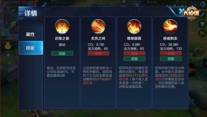 王者荣耀基础入门之后羿,认识及配装