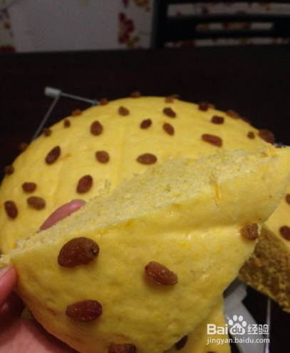 小吃：南瓜发糕