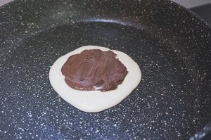 如何做榛果巧克力芝士夹心松饼