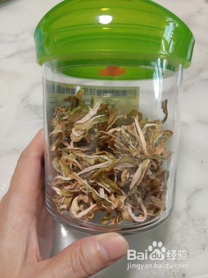 食补养生自制苦瓜茶的做法