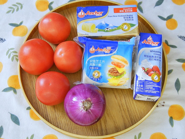 西式番茄芝士浓汤