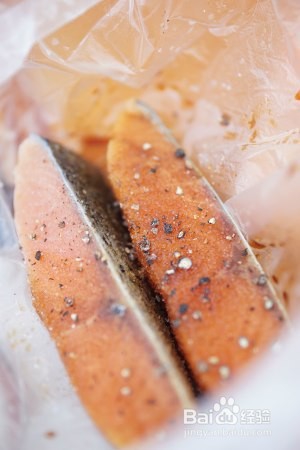 美味可口的三文鱼