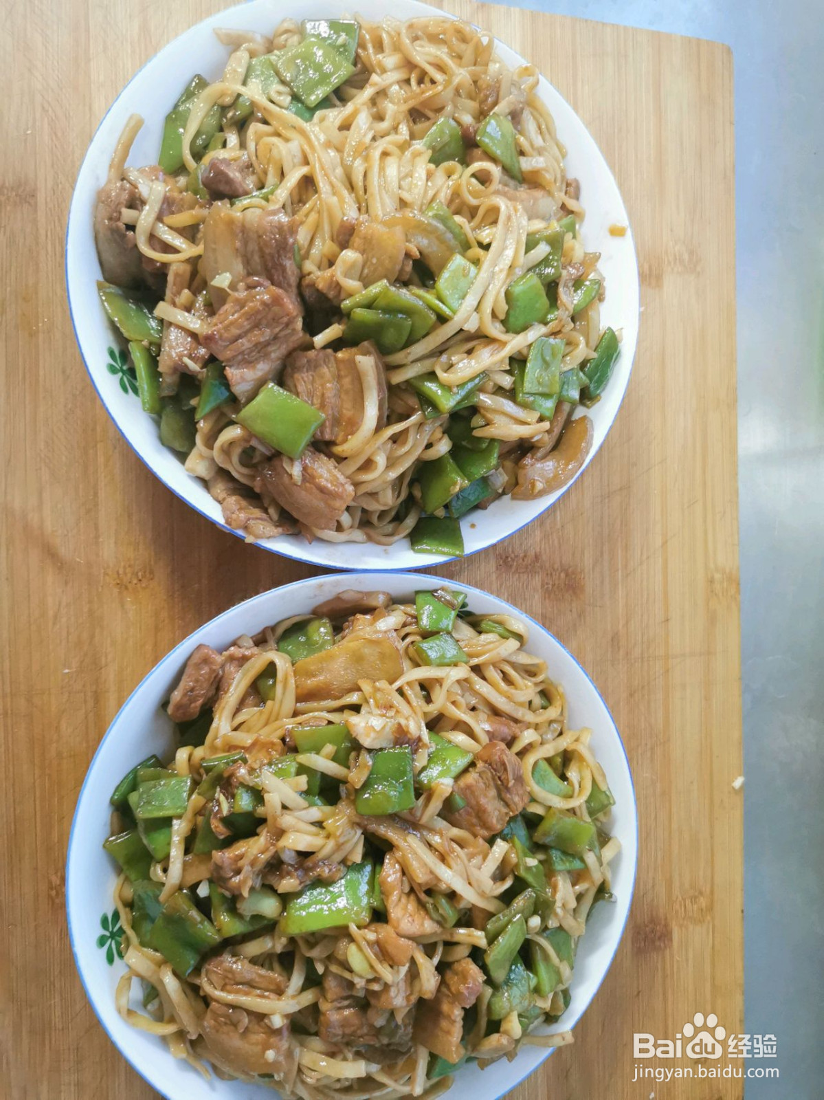 家庭版豆角焖面的做法