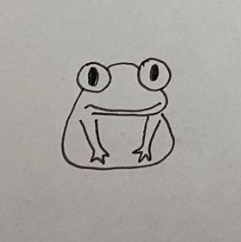 如何画一只青蛙的简笔画