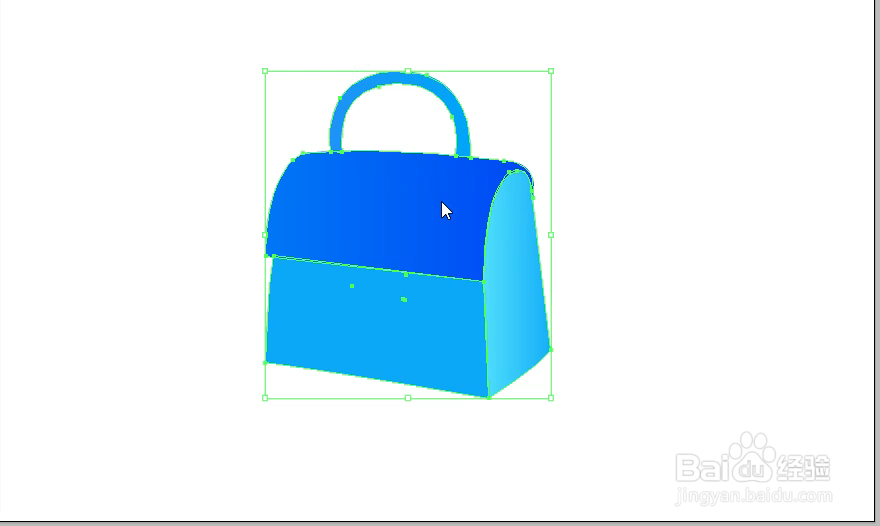 怎样在illustrator中绘制手提包小图标