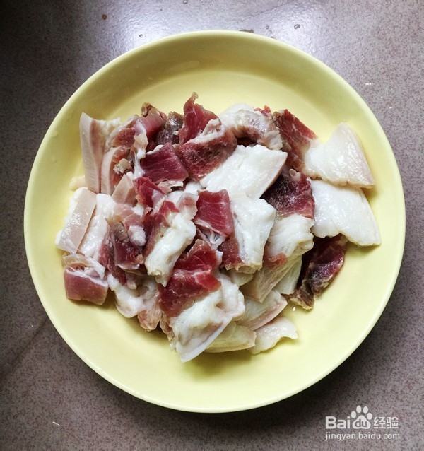 干豆角炒腊肉的做法