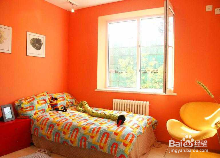 温暖橙色——装修风格