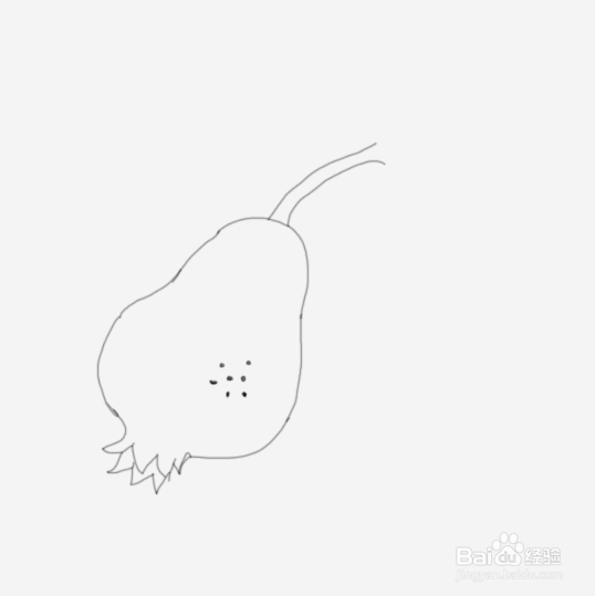 简笔画石榴是怎么画的