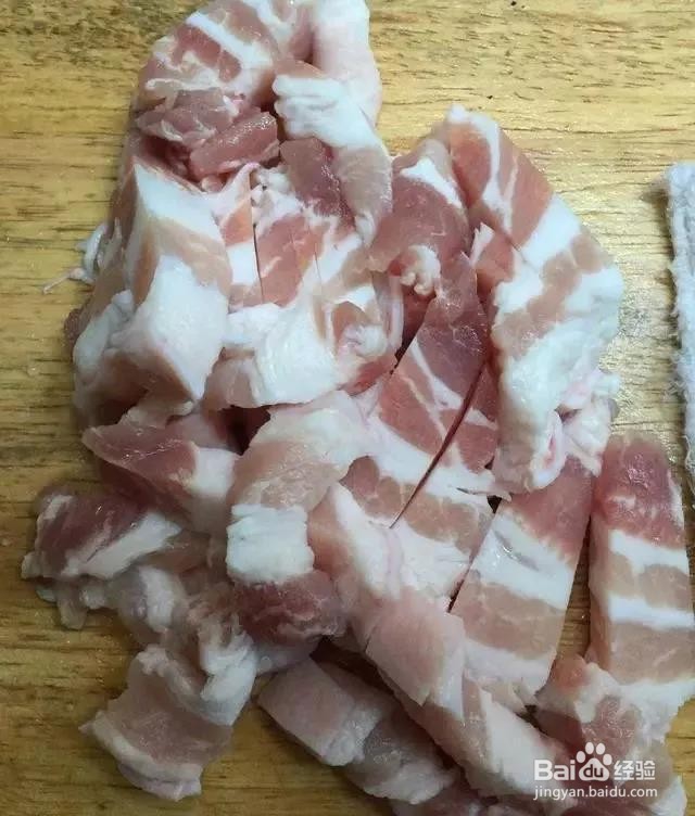 鸡蛋肉条的制作