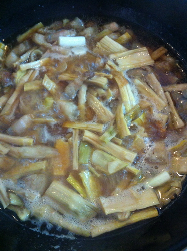 笋干啤酒焖五花