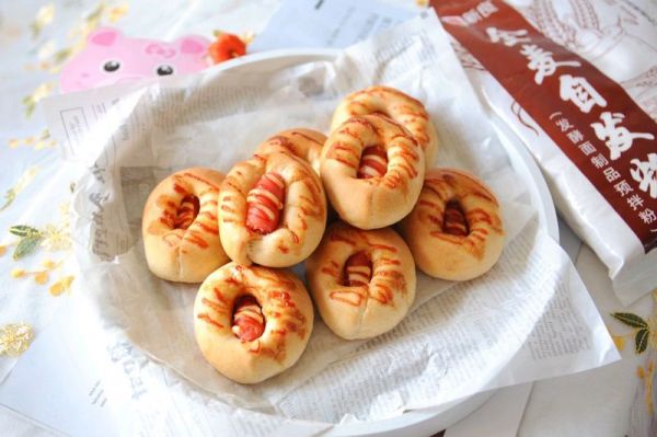 mini肠仔全麦面包