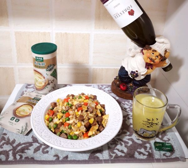 愛心松仁蛋炒饭