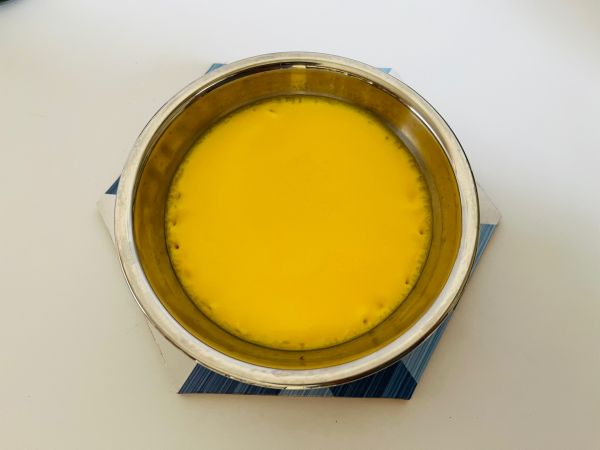 表面如镜面鸡蛋羹