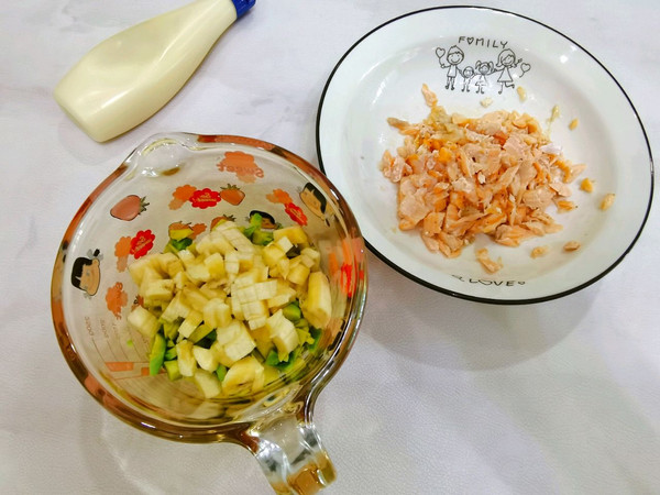 三文鱼牛油果塔塔