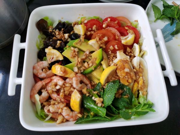 蒜蓉杂锦大拌菜