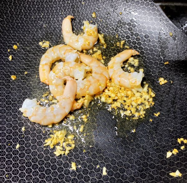 蒜蓉虾仁西兰花