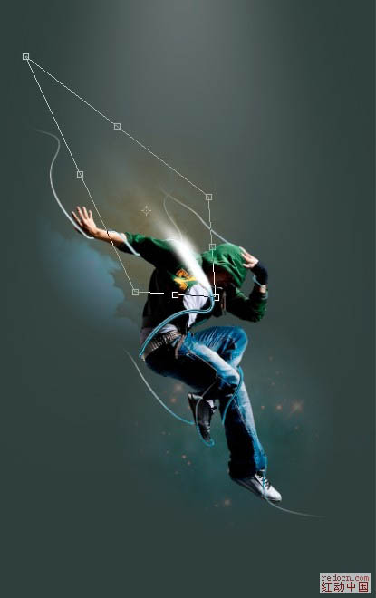 Photoshop打造绚丽的潮流舞者