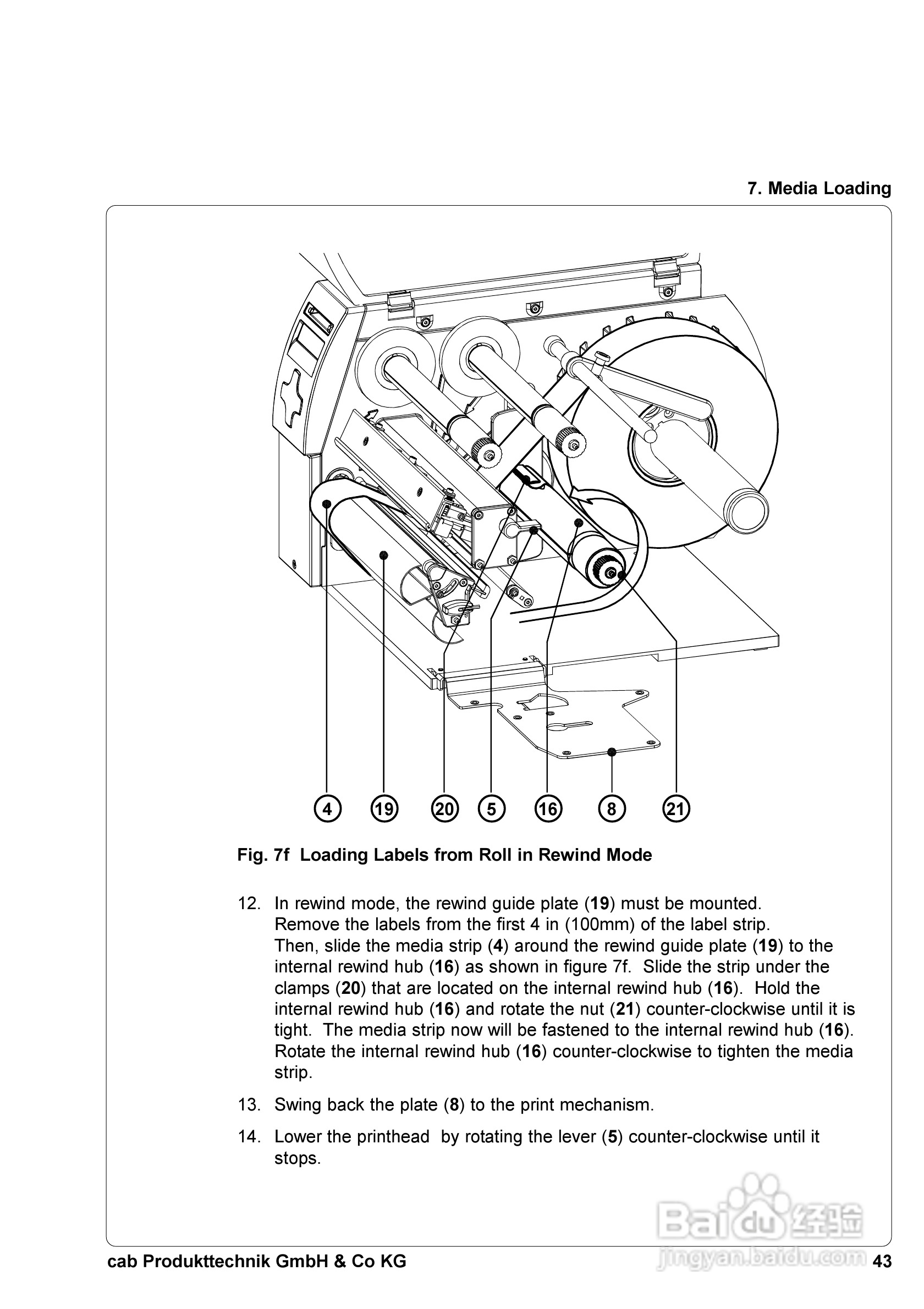 cab A8300打印机使用说明书:[5]