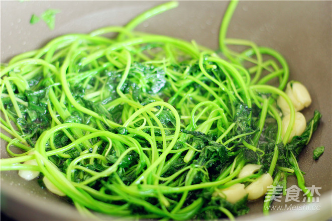 蒜香米苋的做法