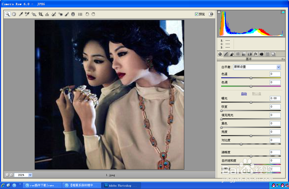 用PS调出暗黑系森林镜后世界