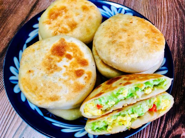 西葫芦鸡蛋馅饼