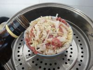 如何用美的电蒸锅做扣三丝