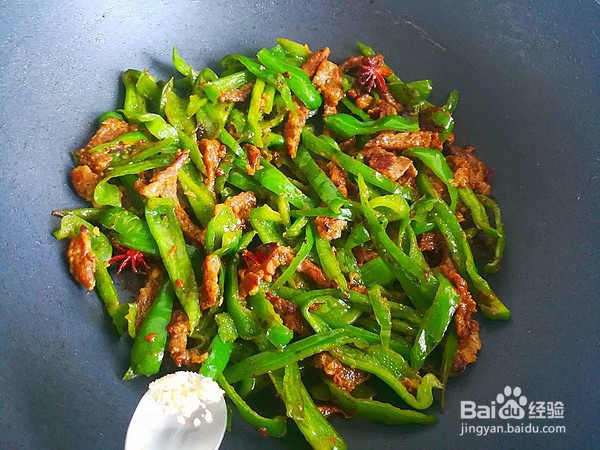 教你做青椒牛肉丝