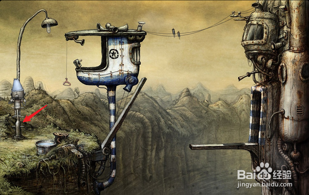 机械迷城灯泡怎么拿下来