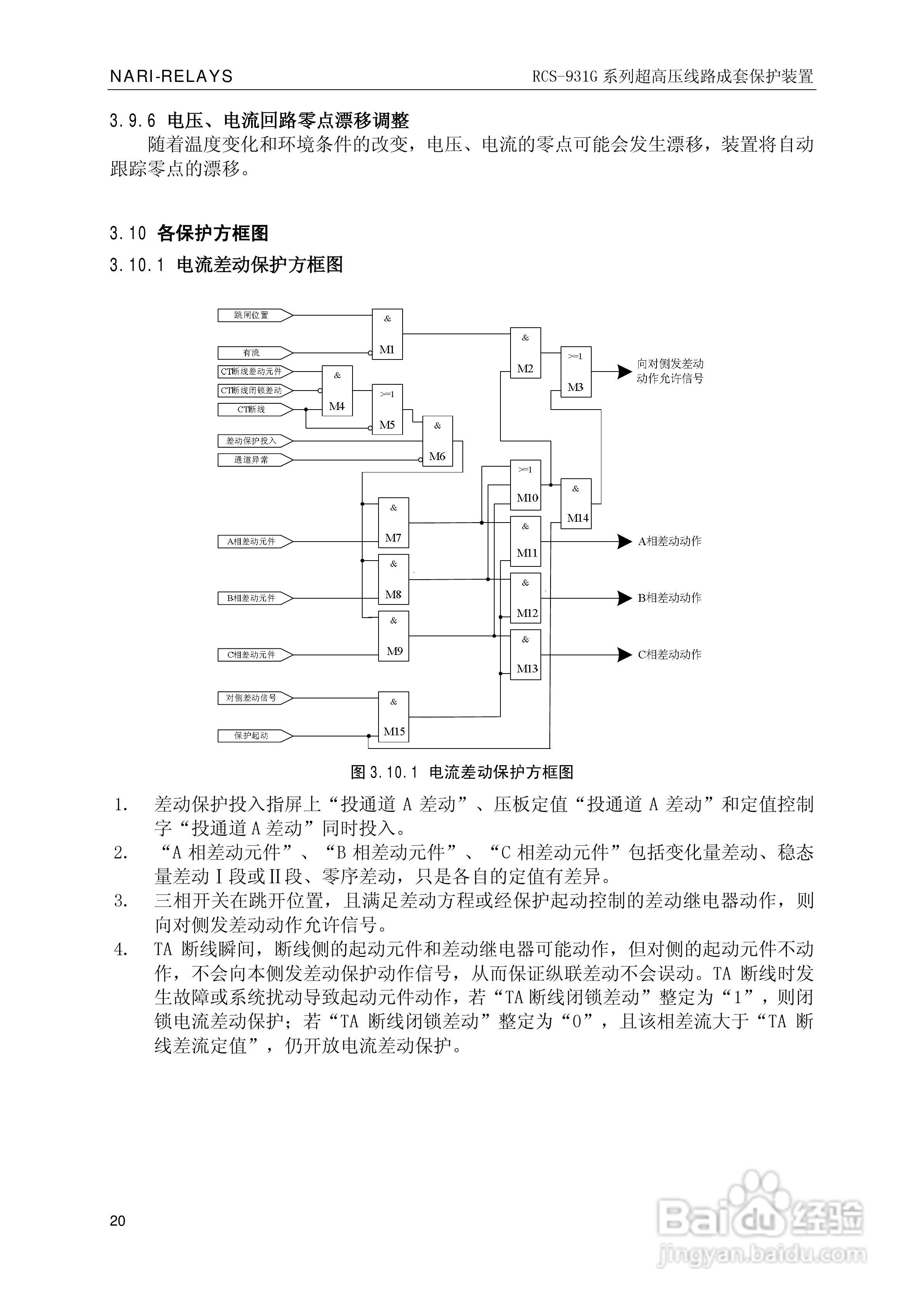 RCS-931G系列超高压线路电流差动保护装置技术和使用说:[3]