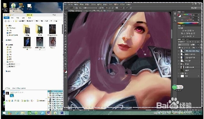 游戏角色原画教程：[4]细化质感