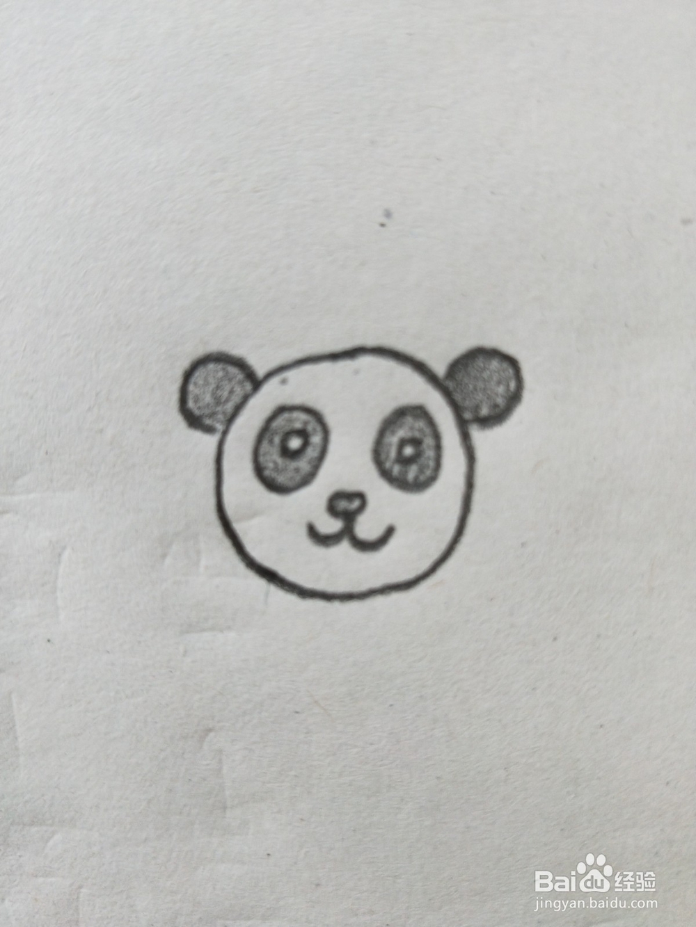 小熊猫简笔画教程