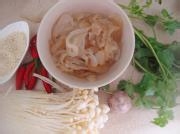 教你做金针菇海蜇丝