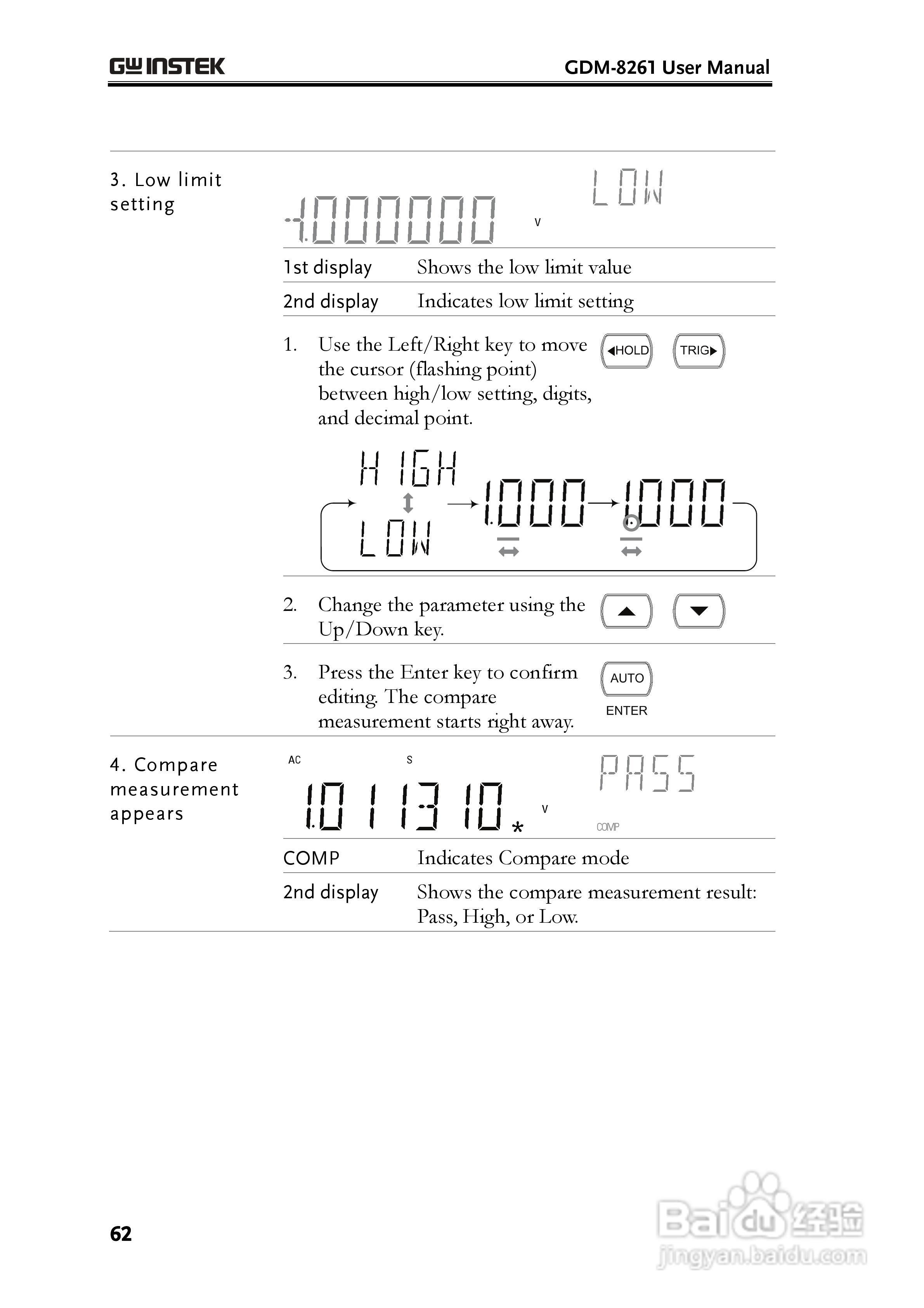 固纬GDM-8261数字万用表使用说明书:[7]