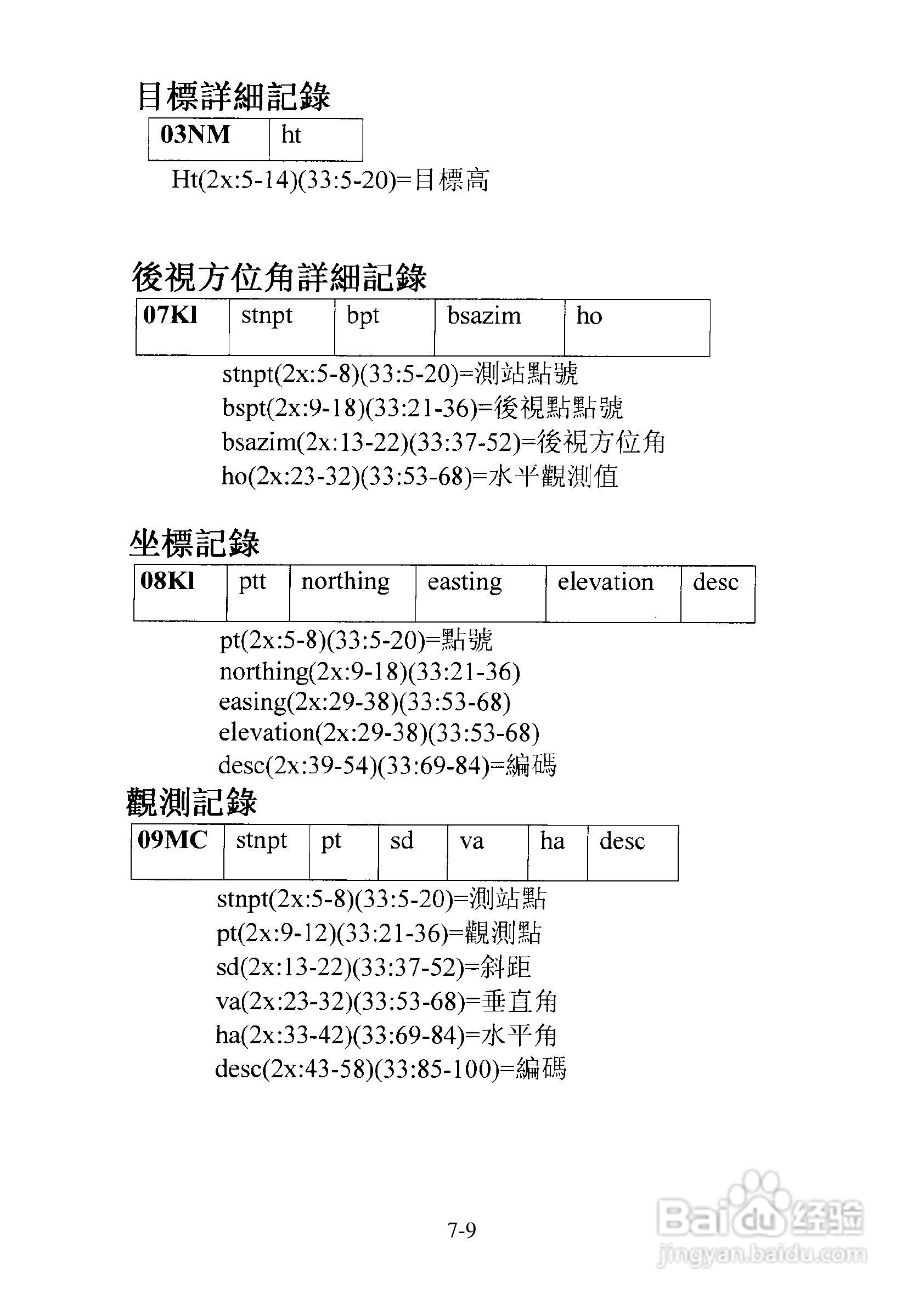 尼康DTM-501、521、531、551 系列全站仪使用手册:[17]