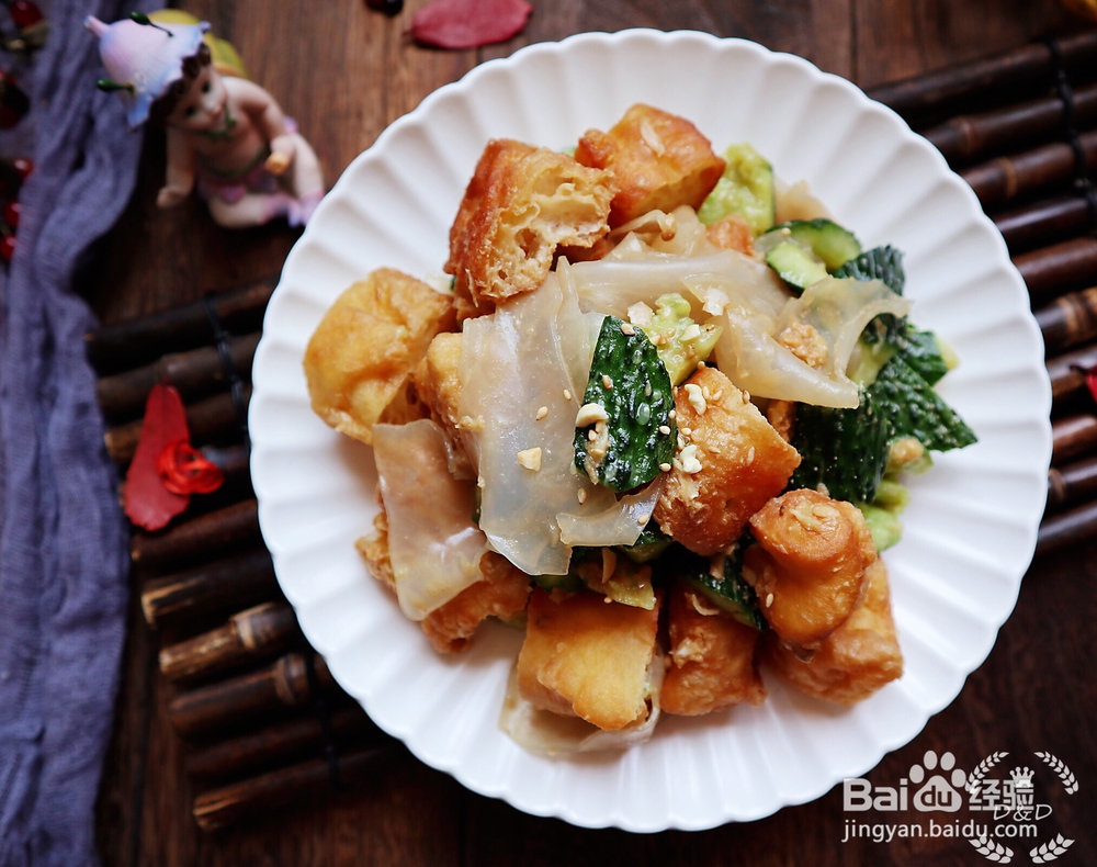 丧失自制力的凉菜黄瓜油条粉皮