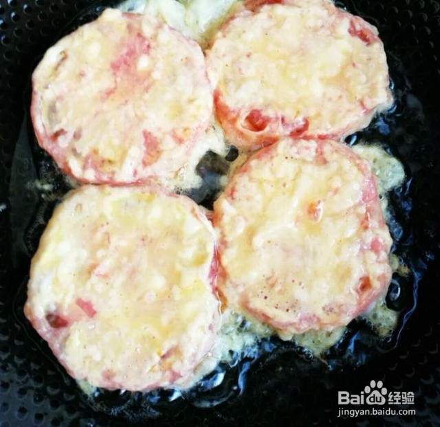 自制番茄鸡蛋饼