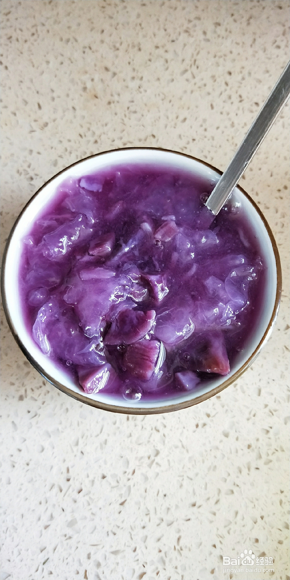 一学就会的紫薯银耳羹