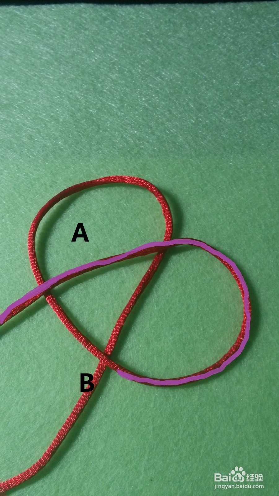 如何制作酢浆草结及梅花结