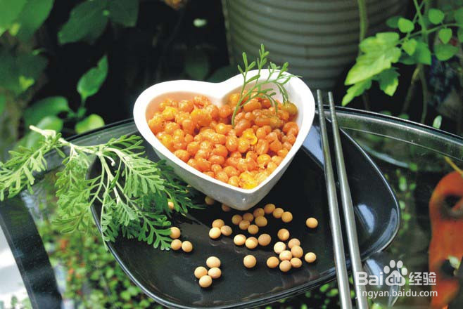 教你做孜然香酥小黄豆