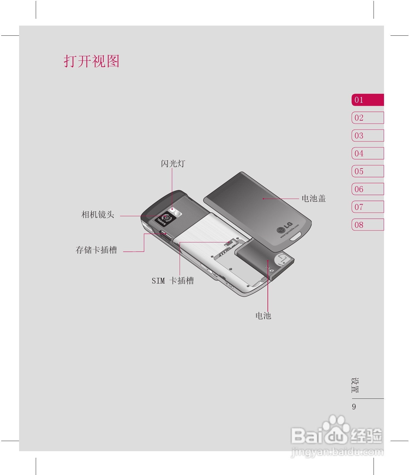 乐金手机KF510型使用说明书:[1]