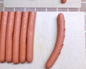 小时候的味道-炸火腿肠