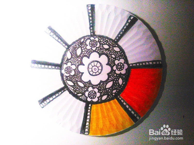 家居墙上小挂饰——文艺复古彩笔画