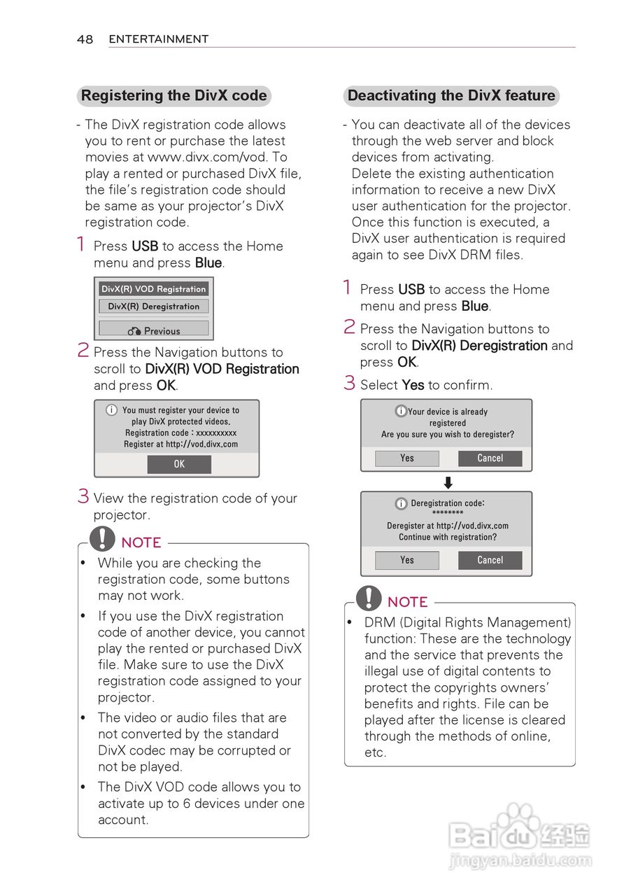 LG HW300T投影机使用说明书:[5]