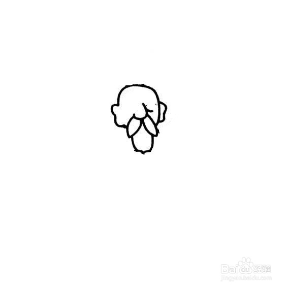 太上老君的简笔画